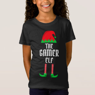 Gamer Elf Familie Matching Weihnachtsgruppe Funny  T-Shirt
