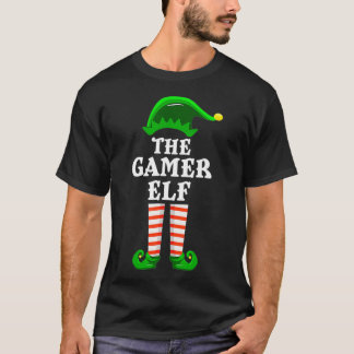 Gamer Elf Family Group Matching Christmas Party Pa T-Shirt