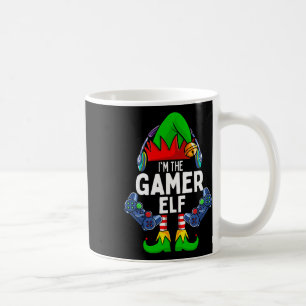 Gamer-Elf passendes Familienweihnachten Kaffeetasse