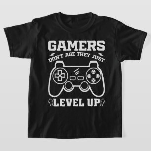Gamer erleben nicht das Alter, sondern nur den Geb T-Shirt