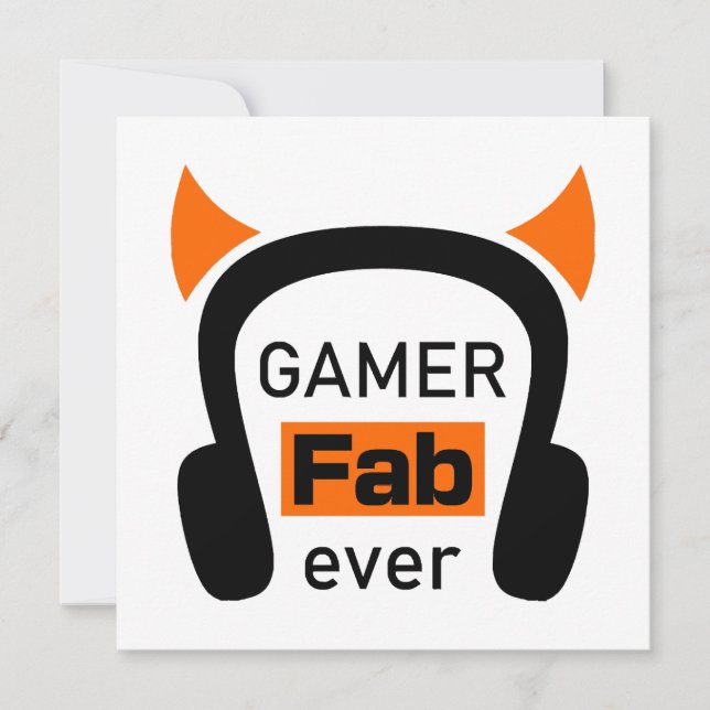 Gamer fab-ever (Vorderseite)