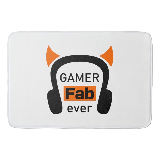 Gamer-Fab-ever Badematte (Vorderseite)