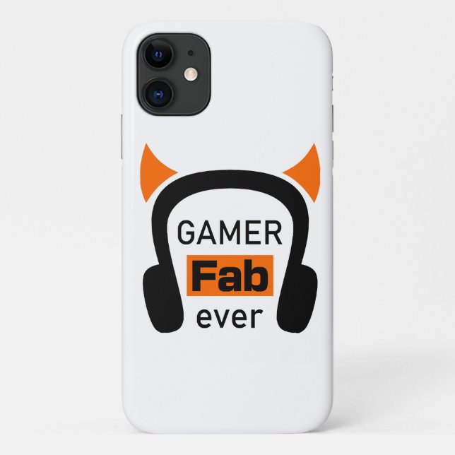 Gamer fab-ever Case-Mate iPhone hülle (Rückseite)