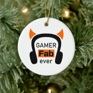 Gamer-Fab-ever Keramik Ornament