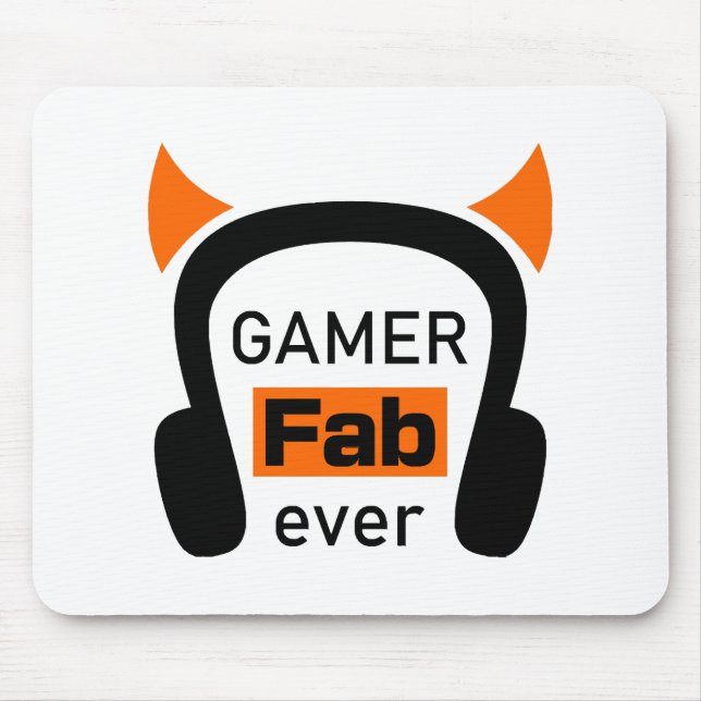 Gamer-Fab-ever Mousepad (Vorne)