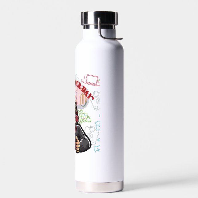 Gamer-Flasche Trinkflasche (Links)