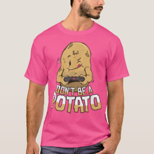 Gamer Funny Cute Potato Video T-Shirt