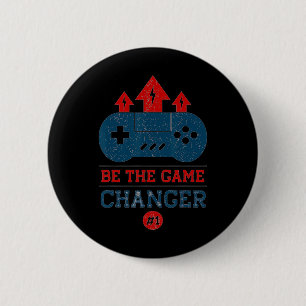 Gamer Game Changer Videospiel Liebhaber Geschenk S Button