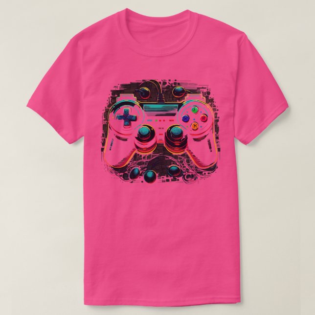 Gamer Game Controller T-Shirt (Design vorne)