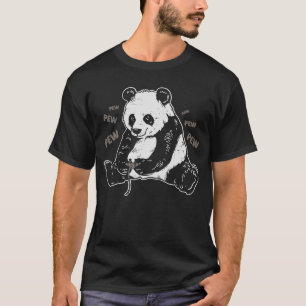 Gamer Gamer Panda Animal Player T-Shirt