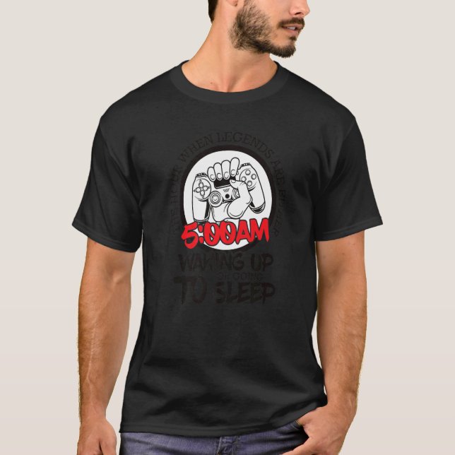 Gamer Gamer Video Games Controller Computer Gaming T-Shirt (Vorderseite)
