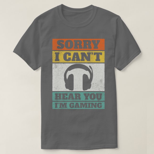 Gamer Gaming4 T-Shirt (Design vorne)