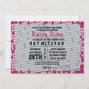 GAMER GAMING DIGITAL Bat Mitzvah Einladung