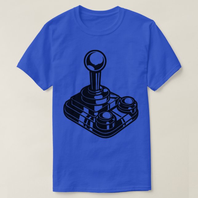 Gamer Gaming Joystick T-Shirt (Design vorne)