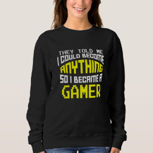 Gamer Gaming Party für Jugendliche im Internet Sweatshirt