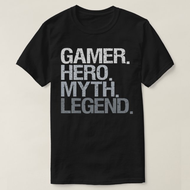 Gamer Gaming T-Shirt (Design vorne)