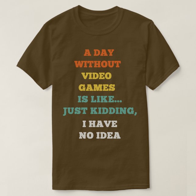 Gamer Gaming T-Shirt (Design vorne)