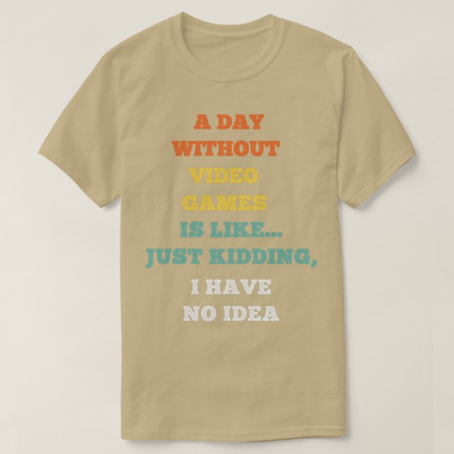 Gamer Gaming T-Shirt (Design vorne)