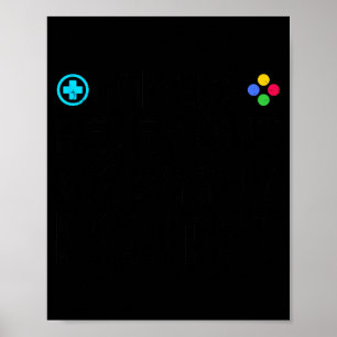 Gamer geben nie auf, wir starten einfach neu Lusti Poster