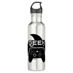 Gamer Geek Edelstahl-Wasserflasche Edelstahlflasche
