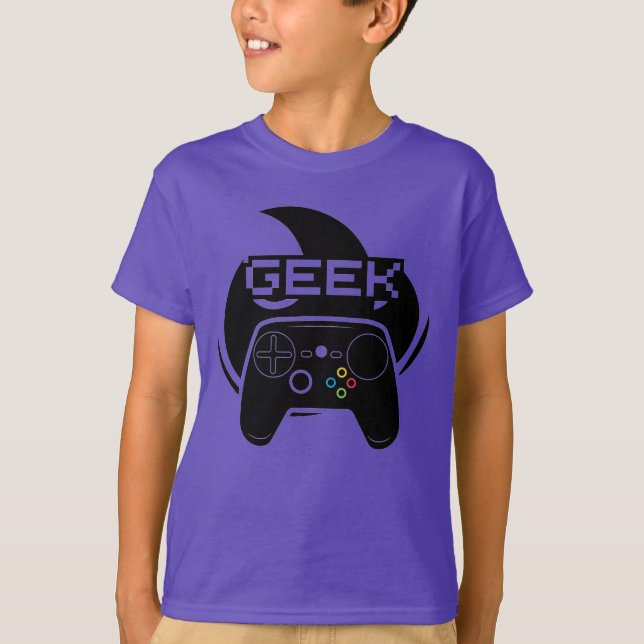 Gamer Geek T - Shirt (Vorderseite)
