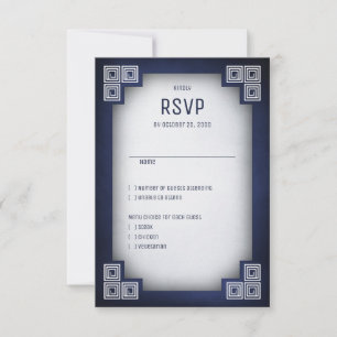 Gamer Geek Wedding RSVP Karte