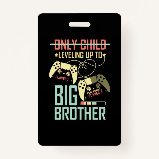 Gamer-Geschenk | Big Brother 2021 Gamer Ausweis (Vorderseite)