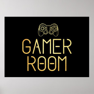 Gamer-Geschenk   Gamer Room Poster