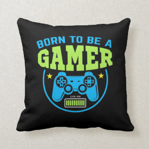 Gamer-Geschenk   Geboren, Gamer zu sein Kissen