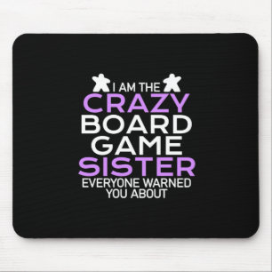Gamer-Geschenk   Ich bin die verrückte Spielerin Mousepad