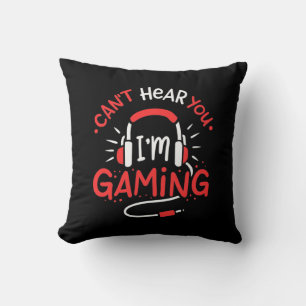Gamer-Geschenk Kann nicht hier Sie Ich bin Gamin Kissen