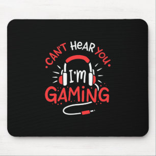 Gamer-Geschenk   Kann nicht hier Sie Ich bin Gamin Mousepad