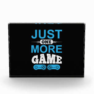 Gamer-Geschenk nur ein weiteres Spiel Fotoblock