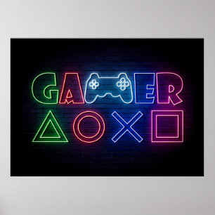 Gamer-Geschenk Poster