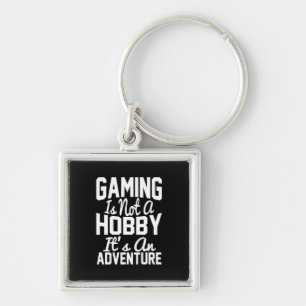 Gamer-Geschenk Spielen Es ist ein Abenteuer Schlüsselanhänger