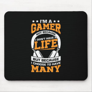 Gamer-Geschenk   Stolz bin ich Gamer Mousepad