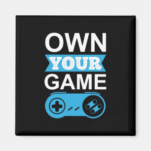 Gamer-Geschenke Eigentum Ihres Spiels Magnet