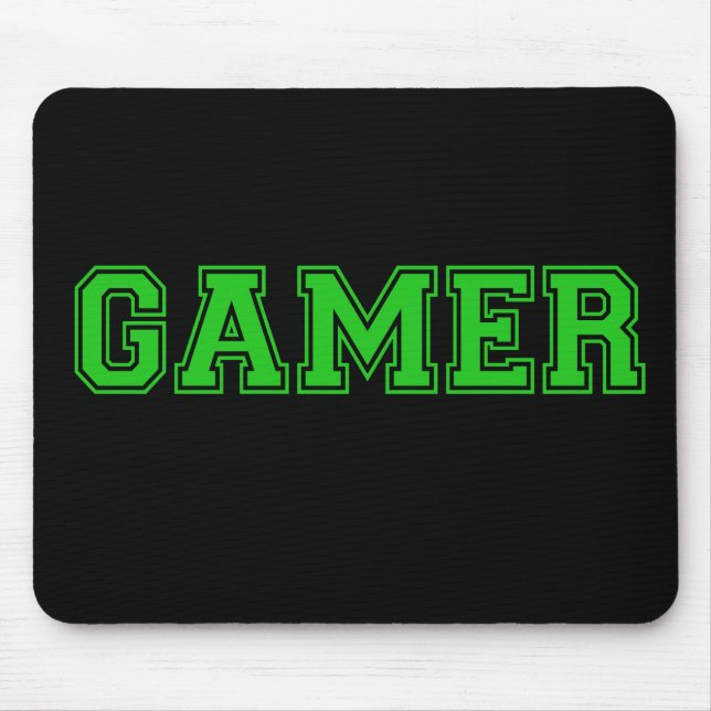 Gamer gewollt mousepad (Vorne)