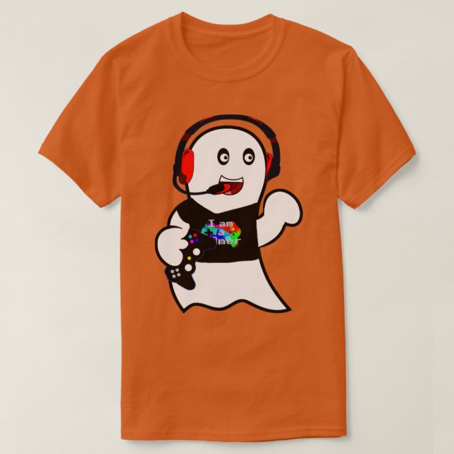Gamer Ghost T-Shirt (Design vorne)