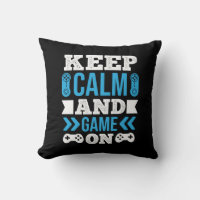 Gamer Gift Behielt Ruhe und Spiel auf