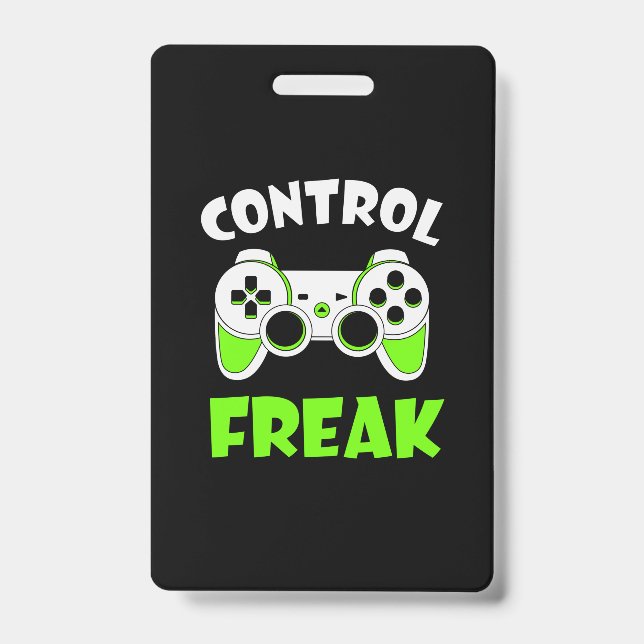 Gamer Gift Kontrolle Game Ausweis (Vorderseite)
