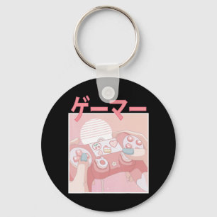 Gamer Girl Anime Kawaii Gaming Niedlich Video Game Schlüsselanhänger