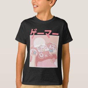 Gamer Girl Anime Kawaii Gaming Niedlich Video Game T-Shirt
