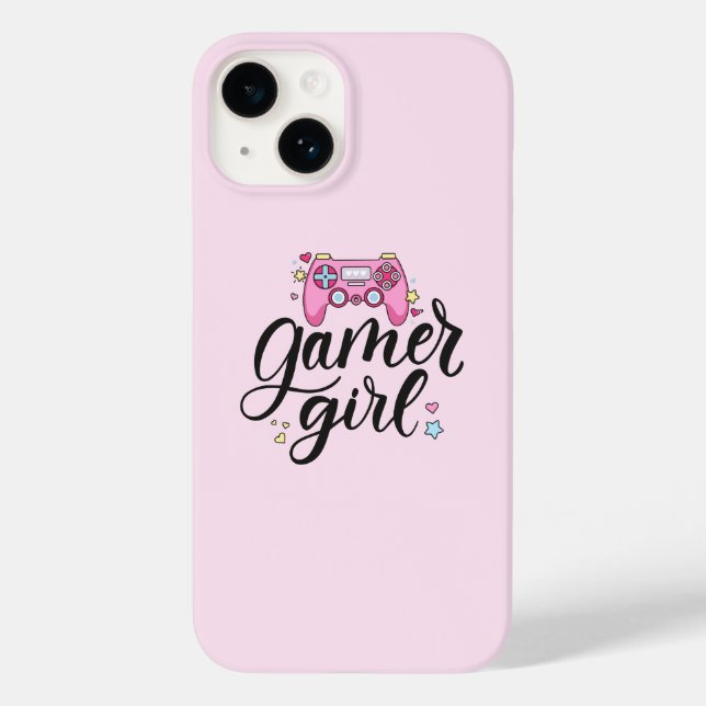 Gamer Girl Case-Mate iPhone Hülle (Rückseite)