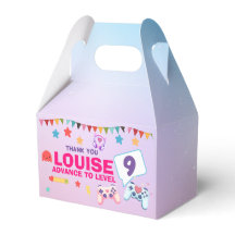 Gamer Girl Colorful Pink Video Game Geburtstag