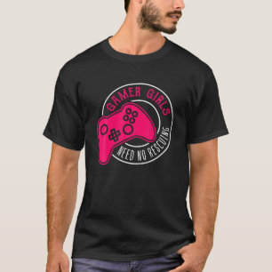 Gamer Girl Design für Frauen und Kinder T-Shirt
