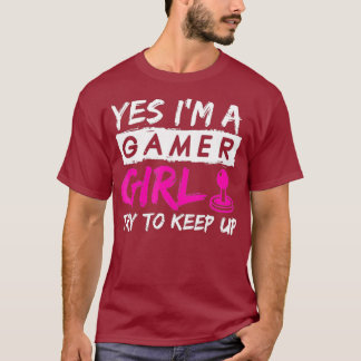 Gamer Girl Female Gaming T-Shirt