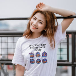 Gamer Girl I Don’t Rage Kawaii Gaming Humor T-Shirt