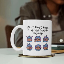 Gamer Girl I Don’t Rage Kawaii Gaming Humor Tasse