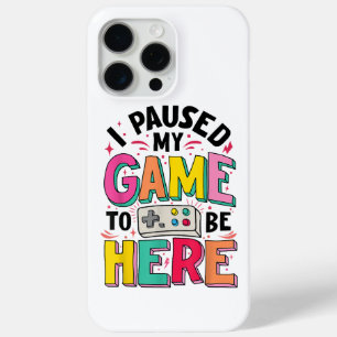 Gamer Girl Ich hielt mein Spiel an, um hier lustig Case-Mate iPhone Hülle